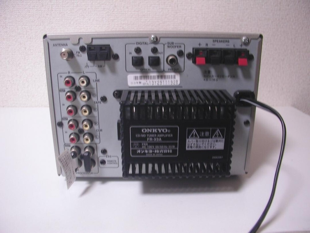 Onkyo FR-X9A CD MD Recorder Compact Disk Mini Disk Deck