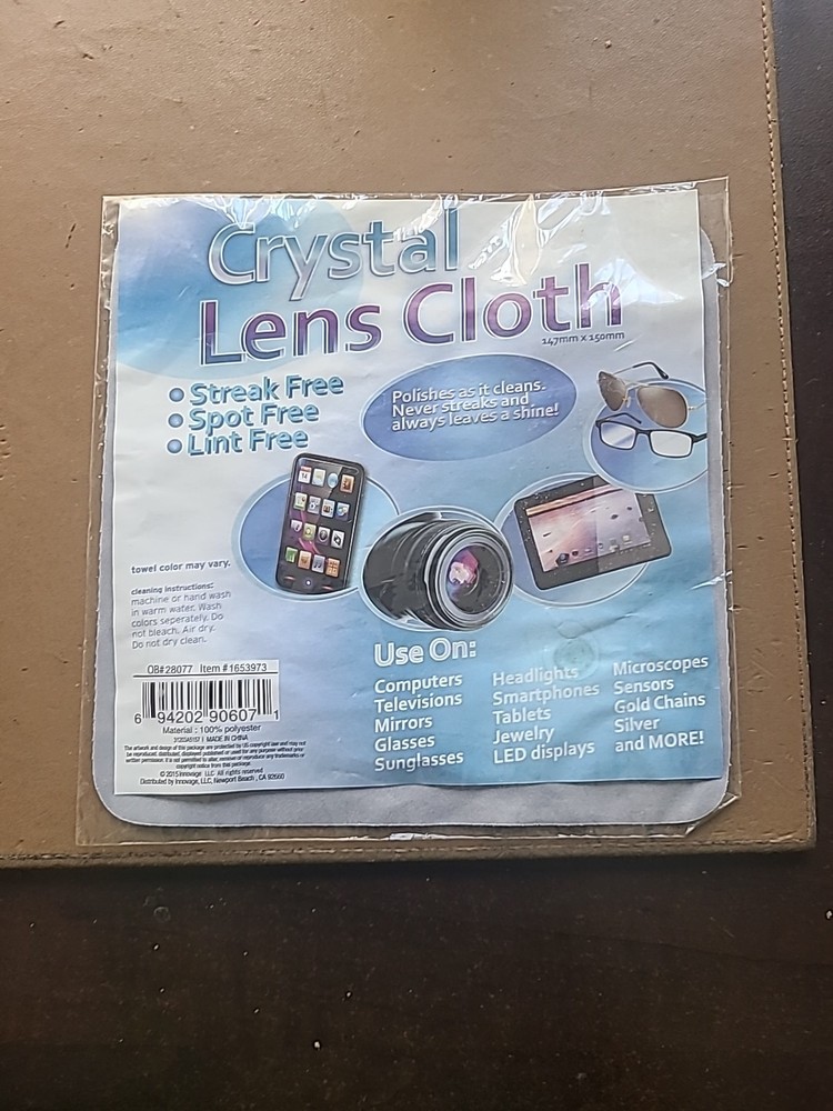 Crystal Lens Cloth