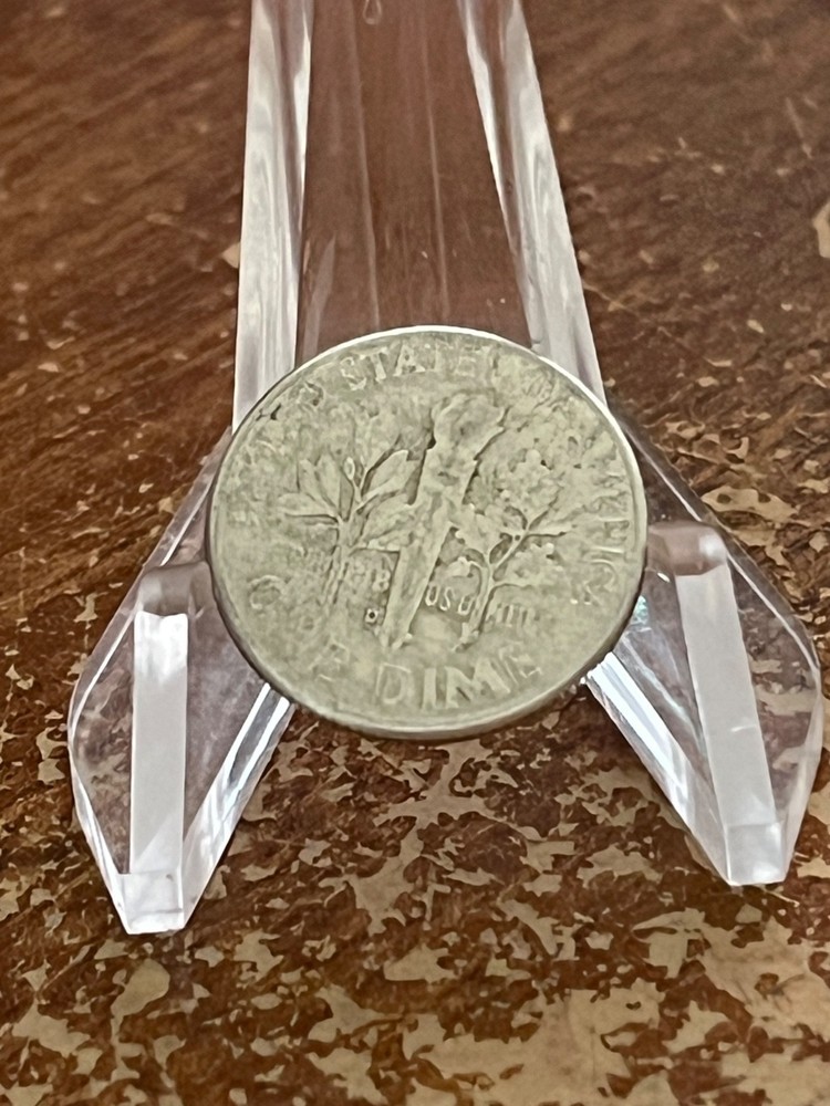 1962-D D/D Roosevelt Dime Double Die Reverse. -ERROR # RAV50