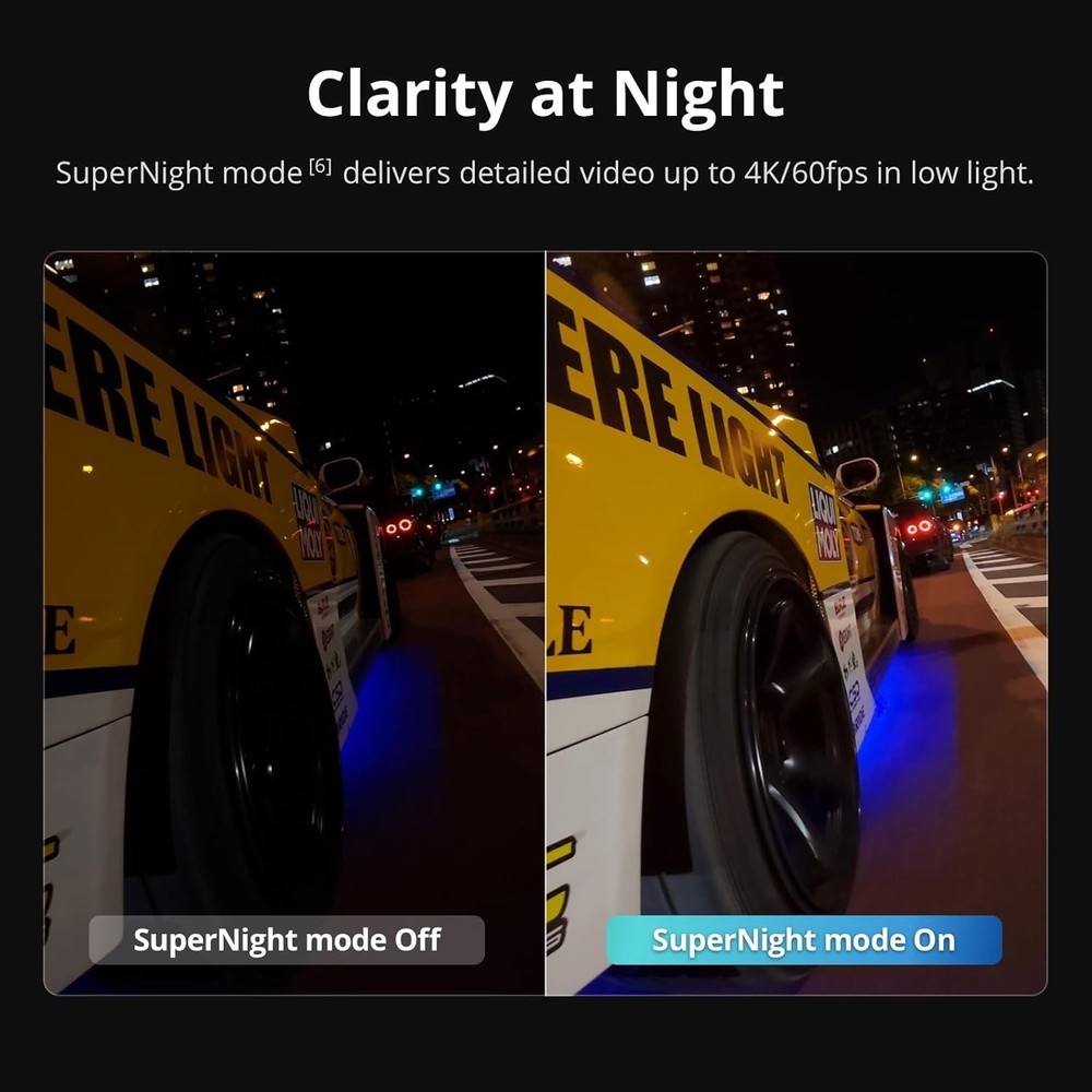 DJI Osmo Action 6 Enhanced Combo - 4K OLED Variable Aperture Action Camera