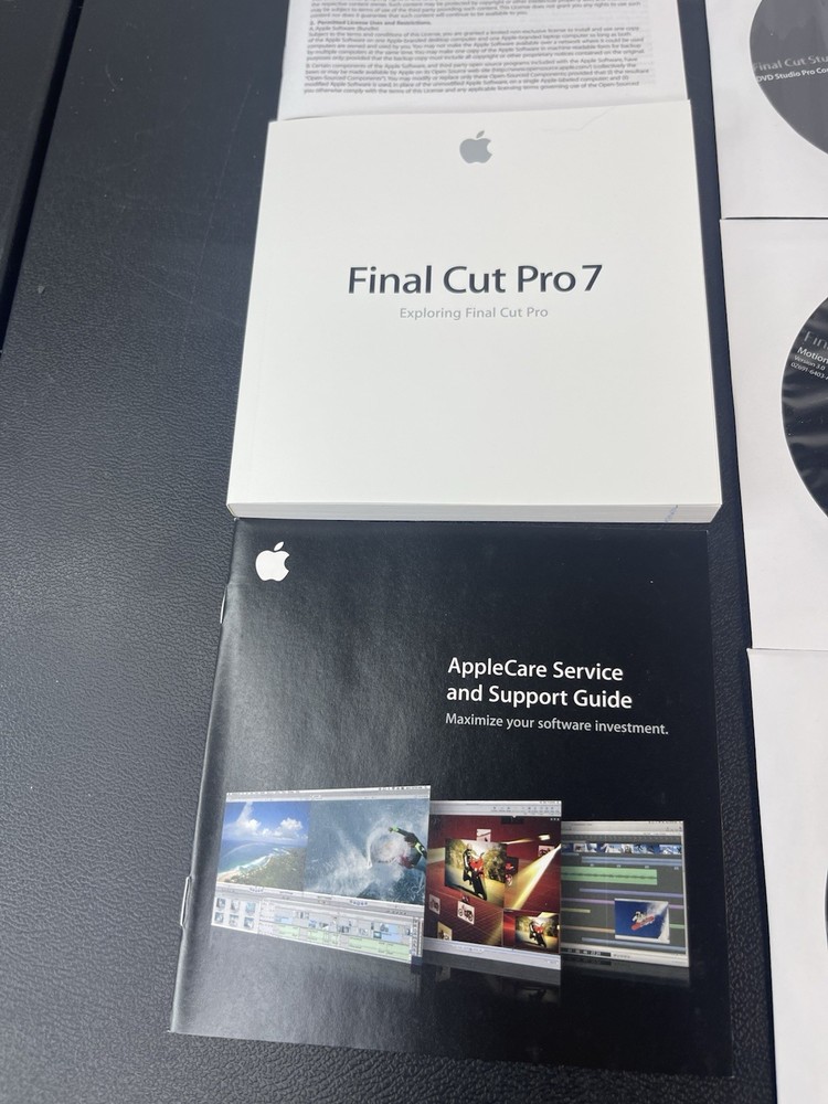 Apple Final Cut Studio - With Final Cut Pro 7 2009 READ DESCRIPTION