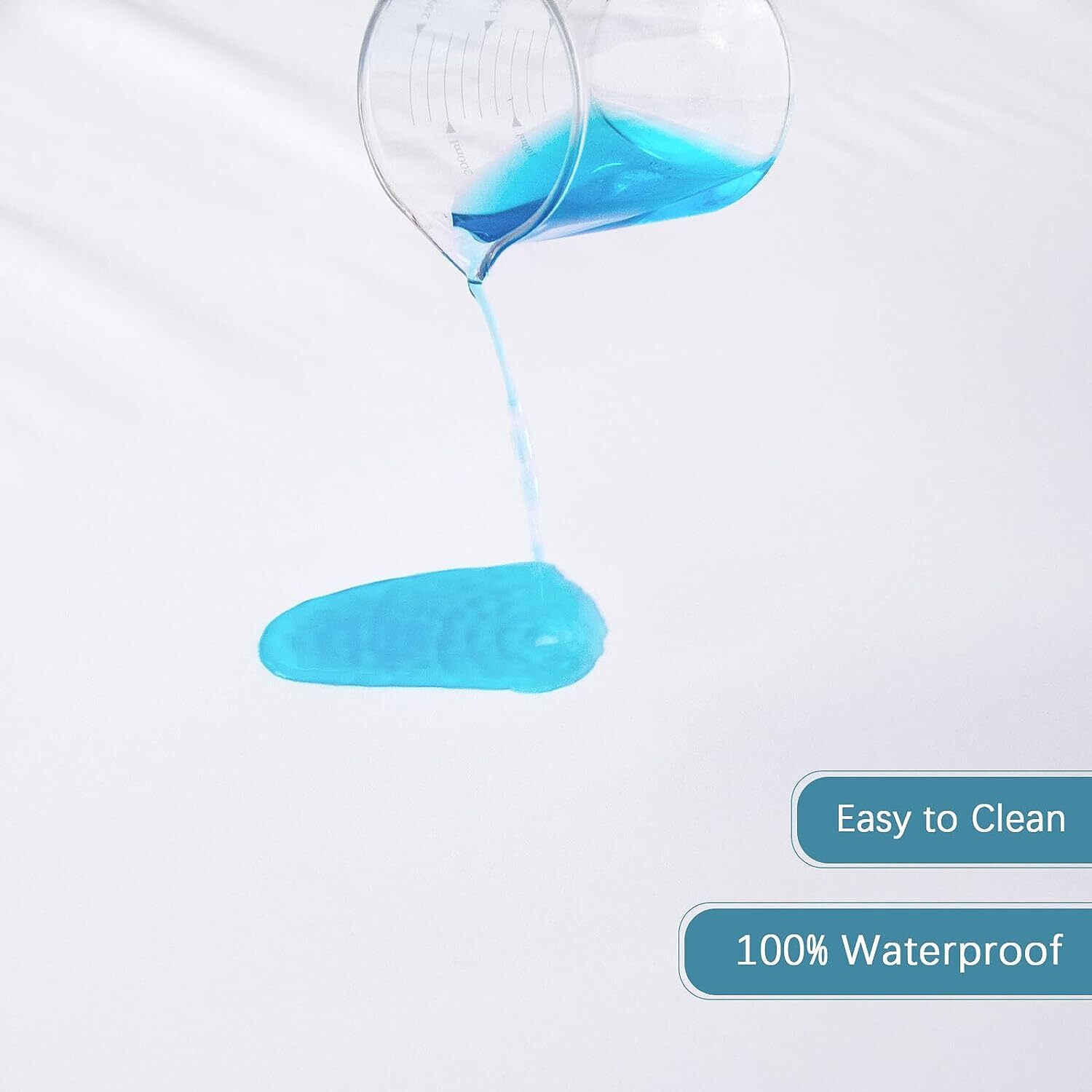 Waterproof Box Spring Encasement Zippered 6-Sided Mattress Protector Multi-size