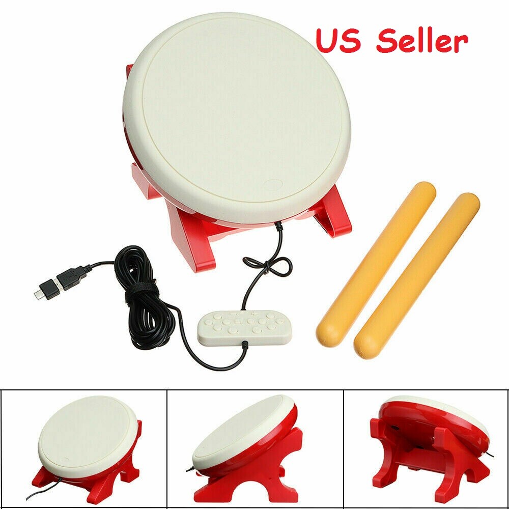 KMD TK Drum Controller for Taiko no Tatsujin: Drum 'n' Fun! Nintendo Switch