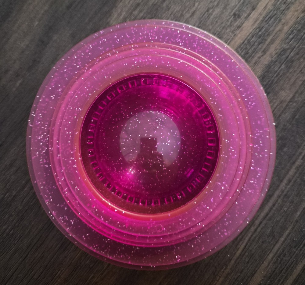 Pink Glitter Sandwich Cutter
