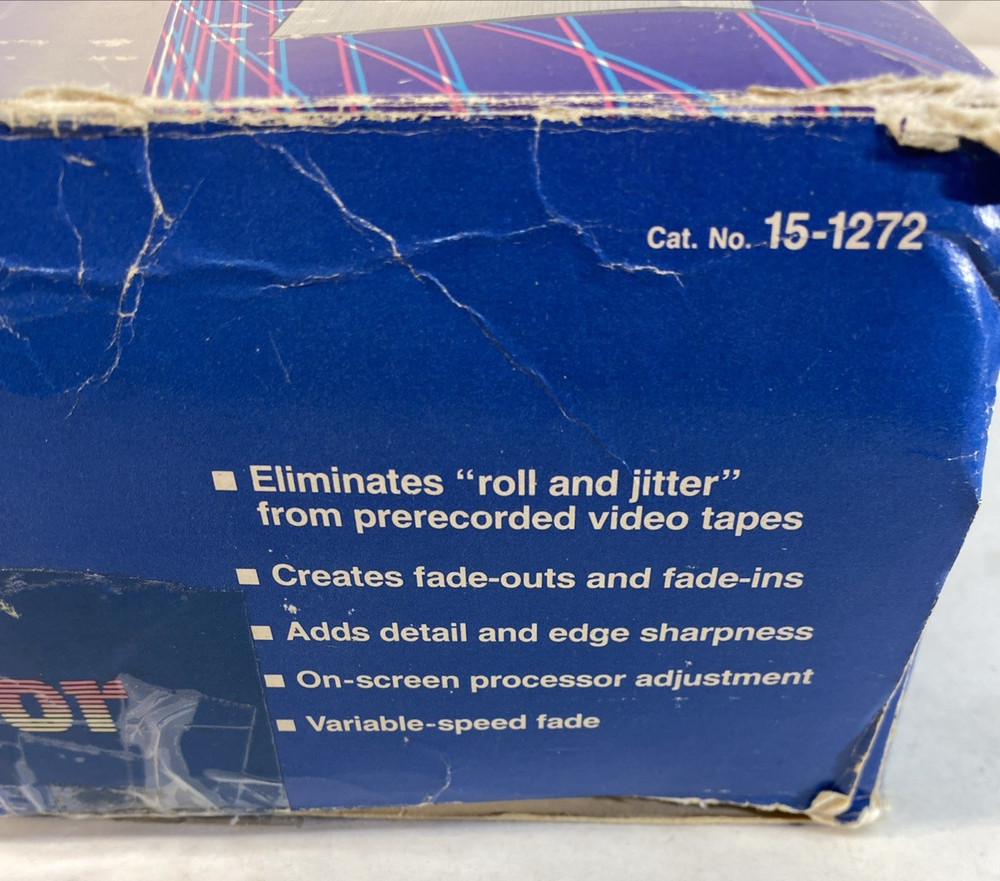 Archer Video Processor Model 15-1272A Radioshack Analog VHS Enhancer