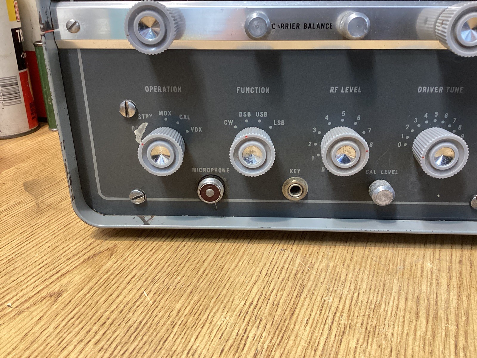 DEFECTIVE Hallicrafters HT37 Ham Radio Transmitter Vintage G3D