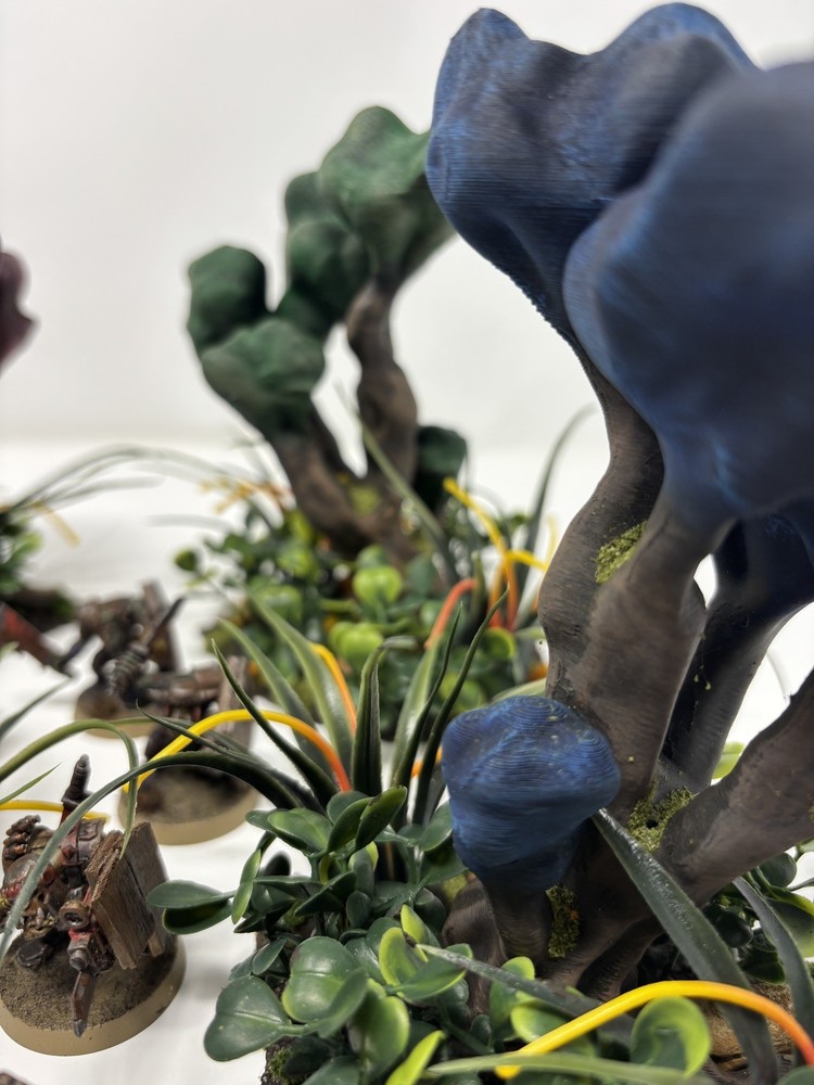 Warhammer Terrain - Warhammer 40K Terrain - Painted - Jungle Trees