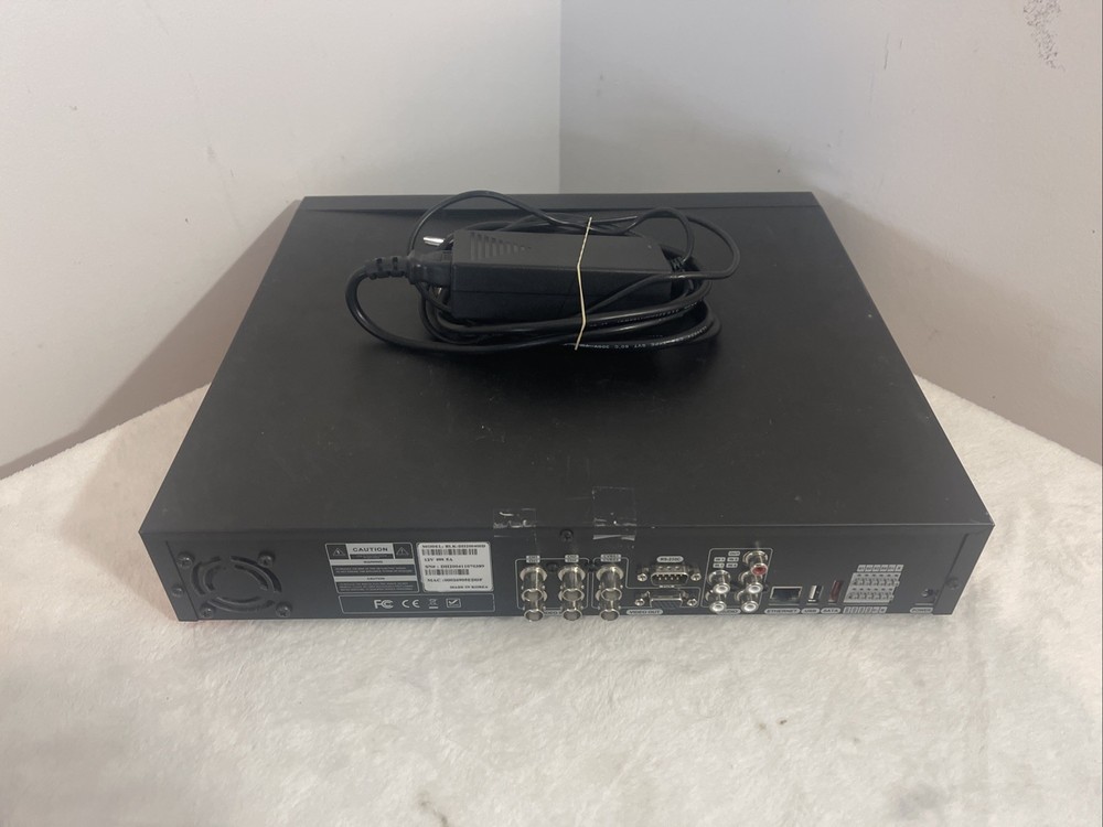 Super Circuits Black BLK-DH200400D Channel Security DVR Tested Works With Cable