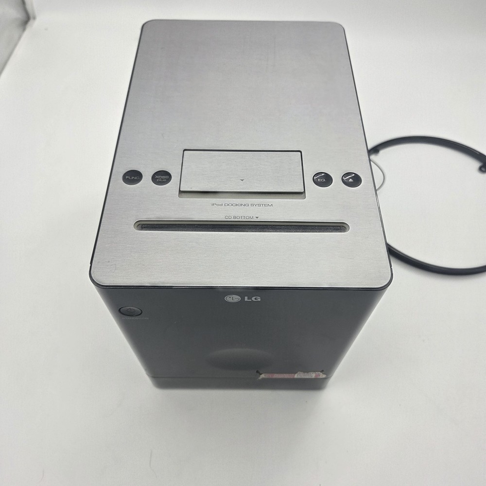 LG Micro Hi-Fi System LFA840 CD AUX Input iPod TESTED