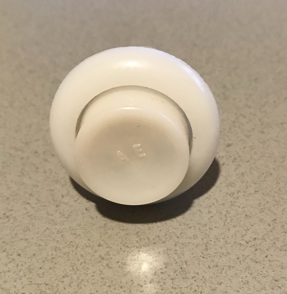 WHITE NOS LONG Leaf Switch Button "GLOWS" **NOS**