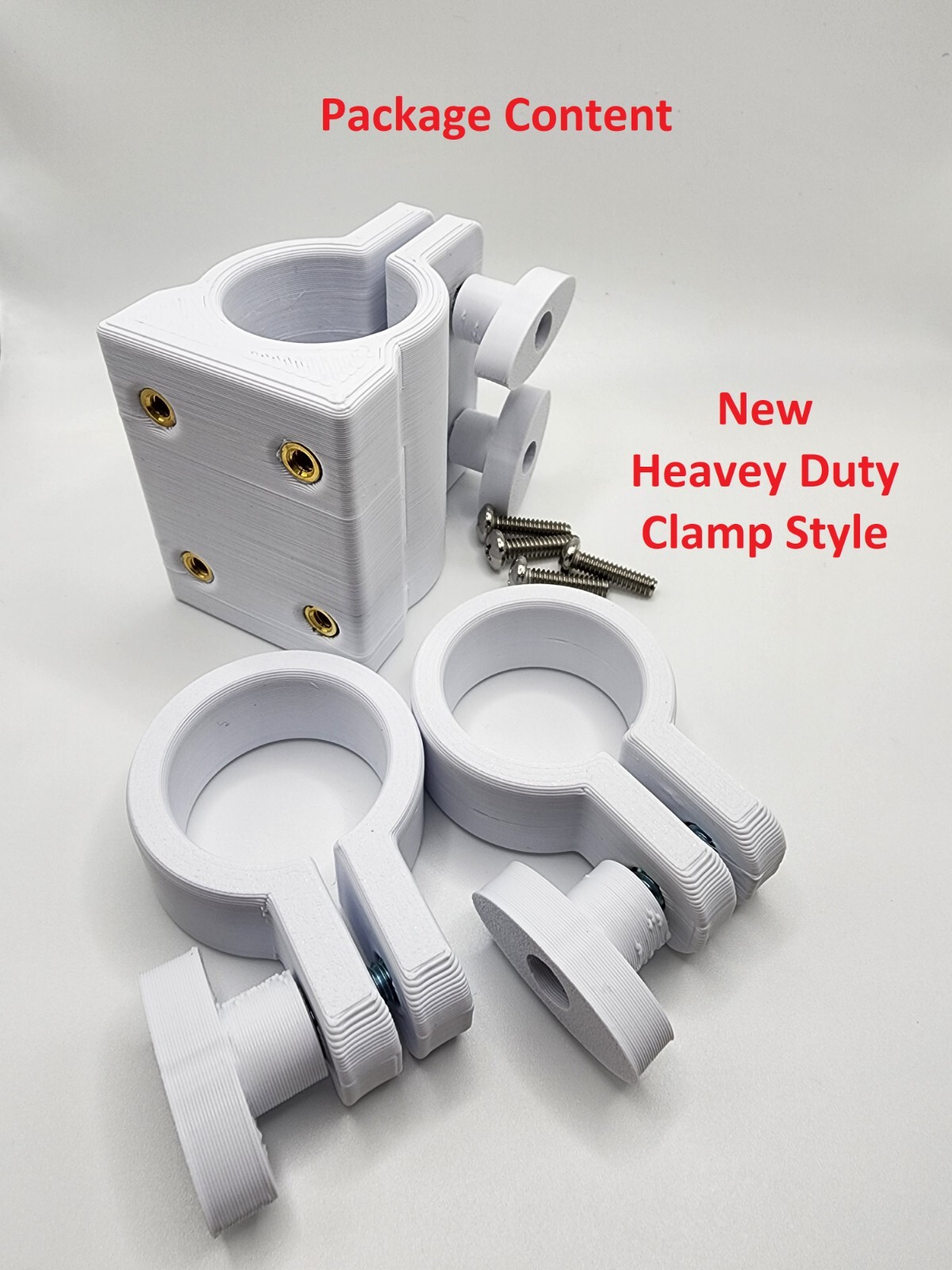 Transducer Pole Boat Mount for 1" PVC, Wooster Pole, or Summit Pole - Livescope