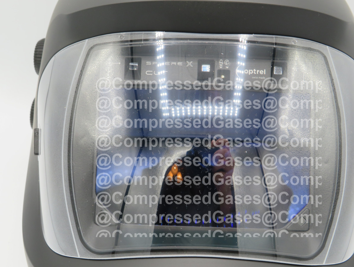 Optrel 1006.980 Sphere X CLT Black Welding Helmet with Variable Shade 2/5-12