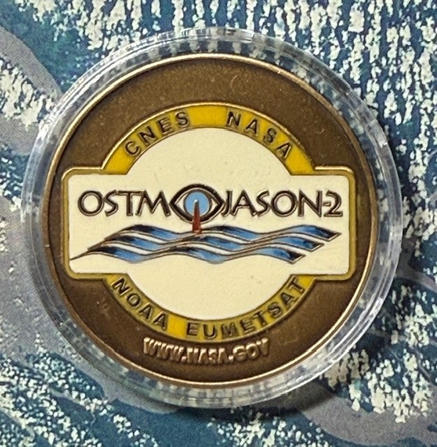 OSTM/JASON-2  LSP LAUNCH SERVICES PROGRAM 2008 NASA CHALLENGE COIN