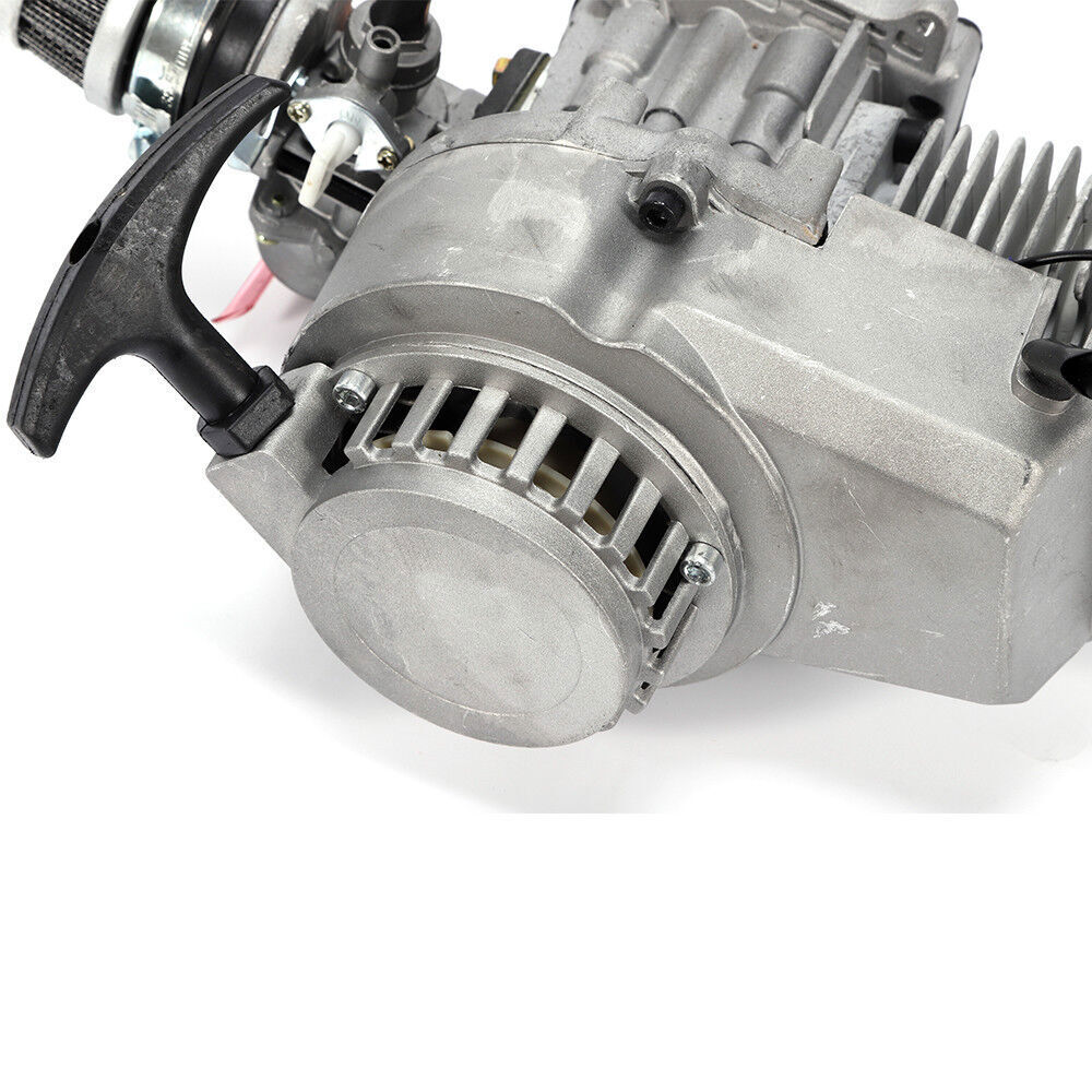 49CC Pull Start Engine Motor Mini Pocket Rocket PIT Quad Dirt Bike ATV 2 Stroke