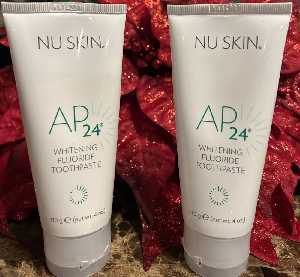 ✨2 Pack Nuskin AP-24 Whitening Fluoride Toothpaste ✨New Stock✨