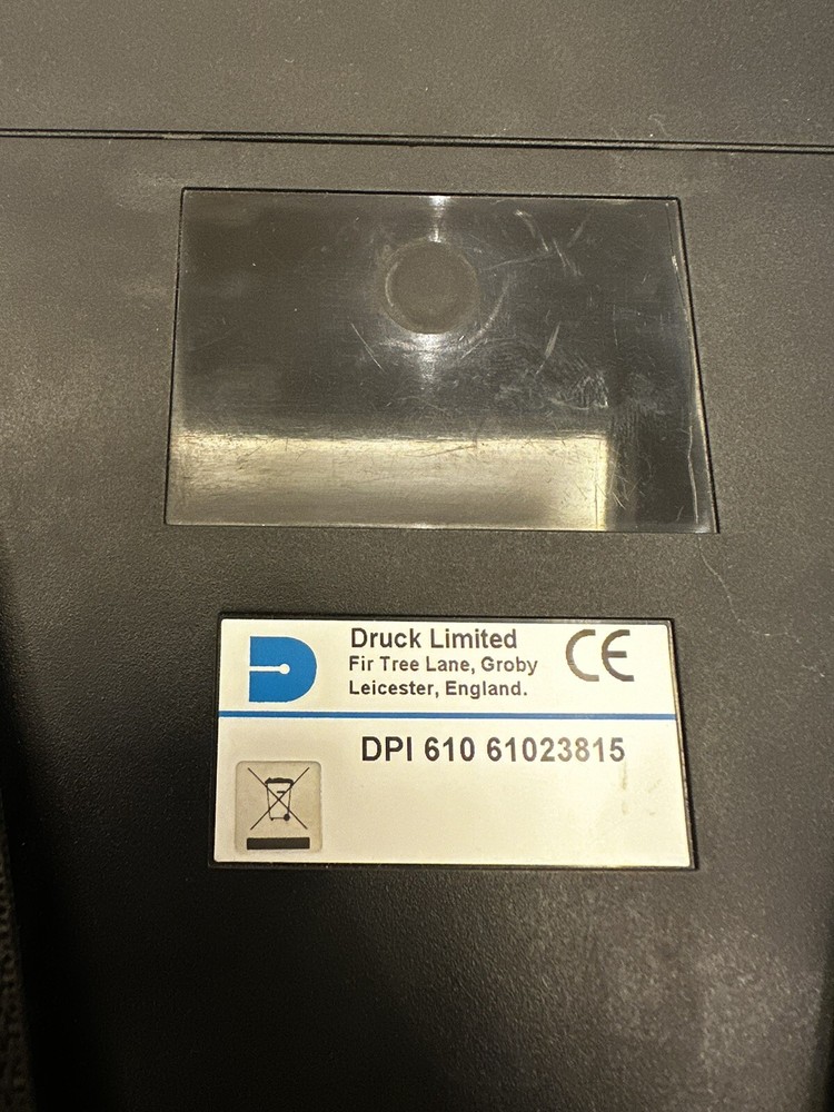 Druck DPI610 Pressure Calibrator