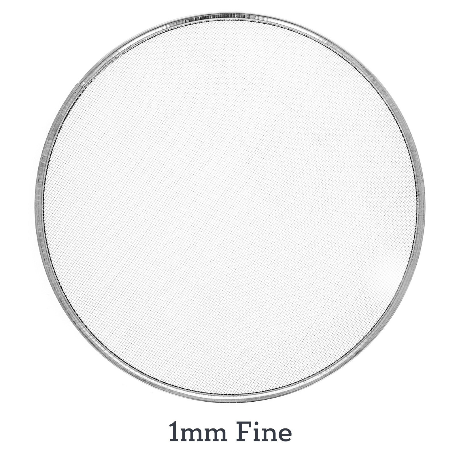 ToolTreaux Interchangeable Fine Mesh Sieve Set Gardening Composting Tools, 5pc