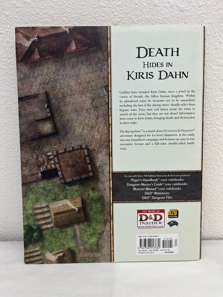 Dungeons and Dragons 4e The Slaying Stone Module