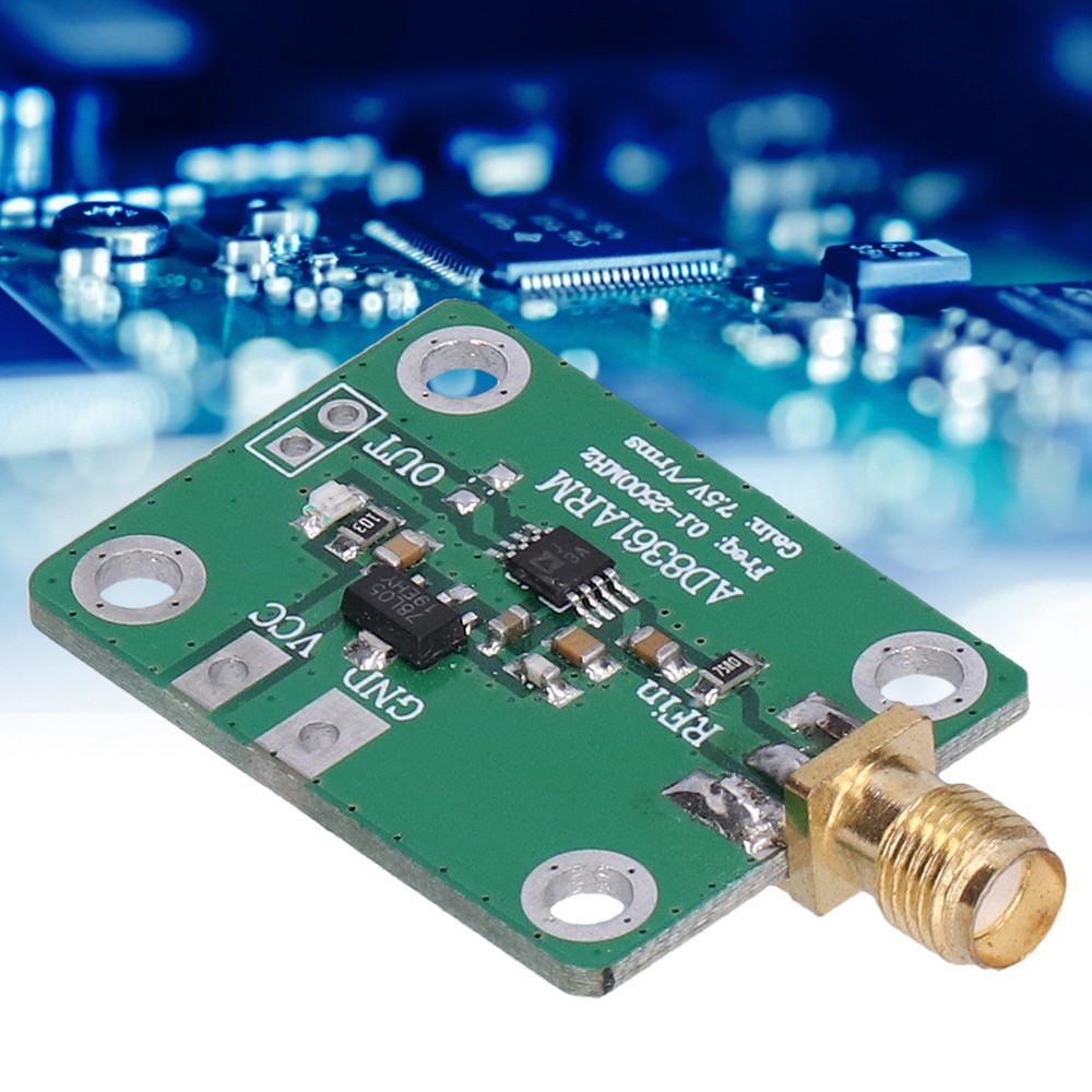 Frequency Detector Module RF Microwave AM Detection Board 0.1-2.5GHz Tool Part