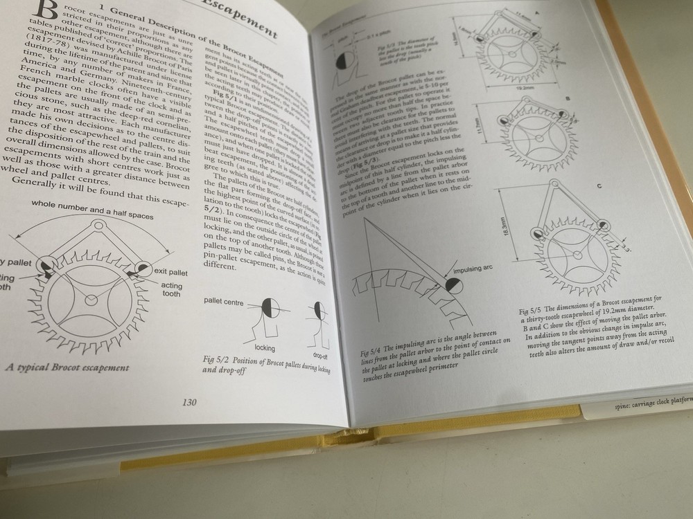 Book: Practical Clock Escapements - Laurie Penman -