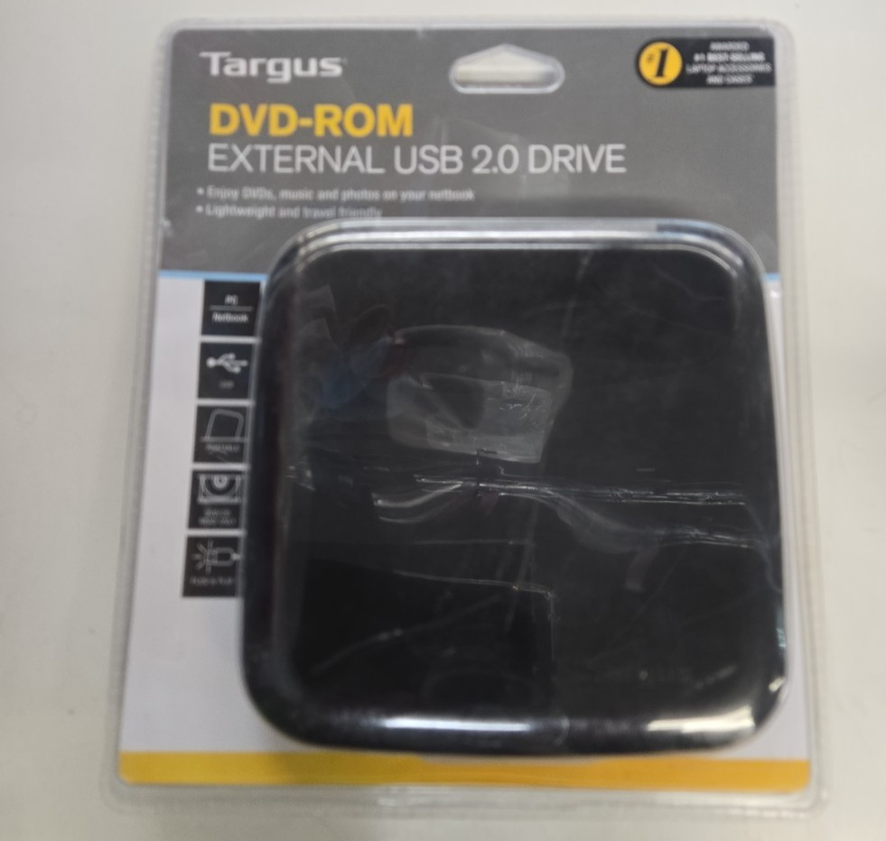 Targus DVD-ROM External USB 2.0 Drive