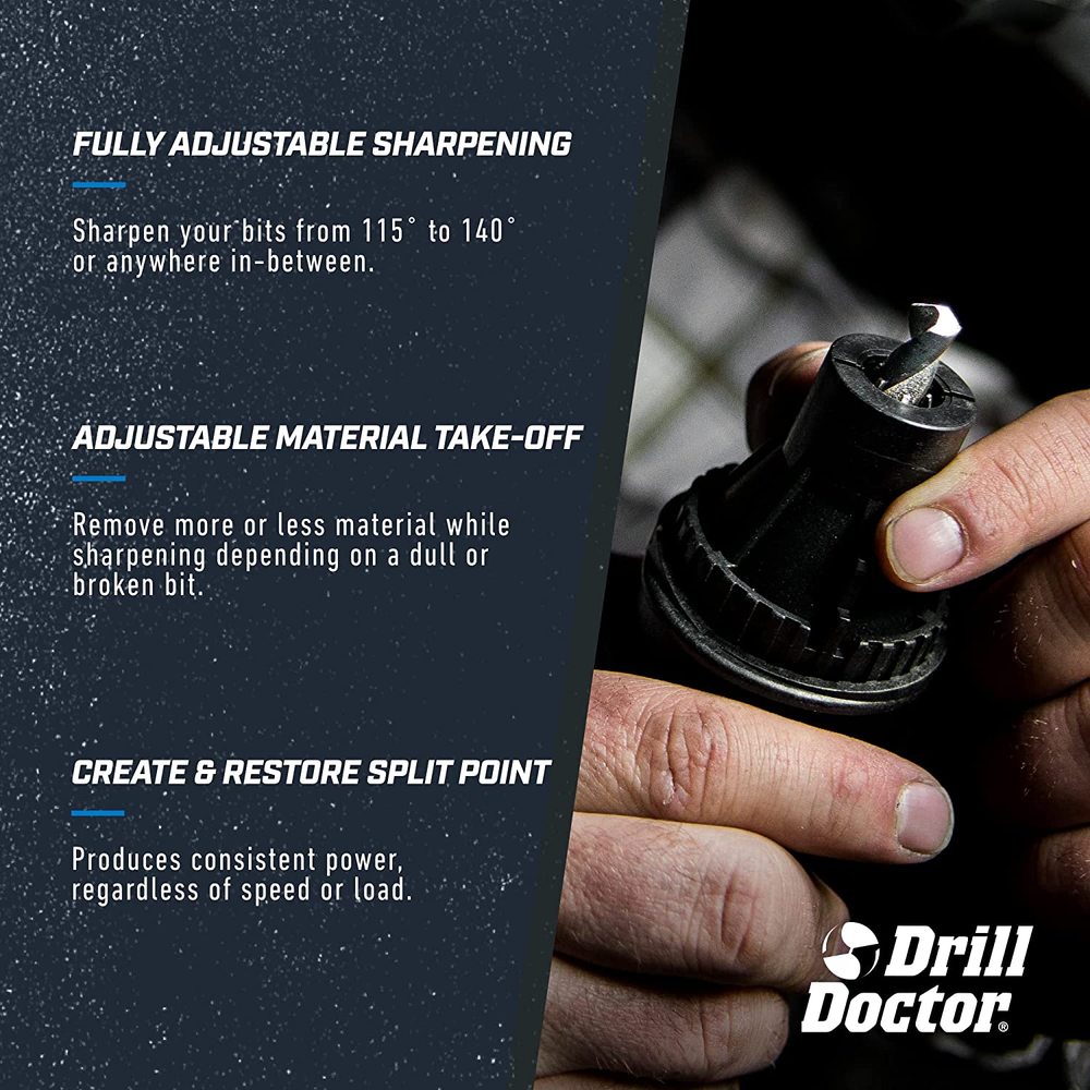 Electric Drill Bits Sharpener Tool Point Angle Cutting Edge Sharpening Machine