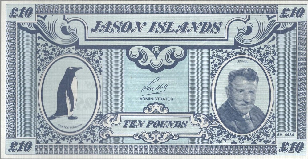 JASON ISLAND BANKNOTES CHOOSE FROM DROPDOWN MENU