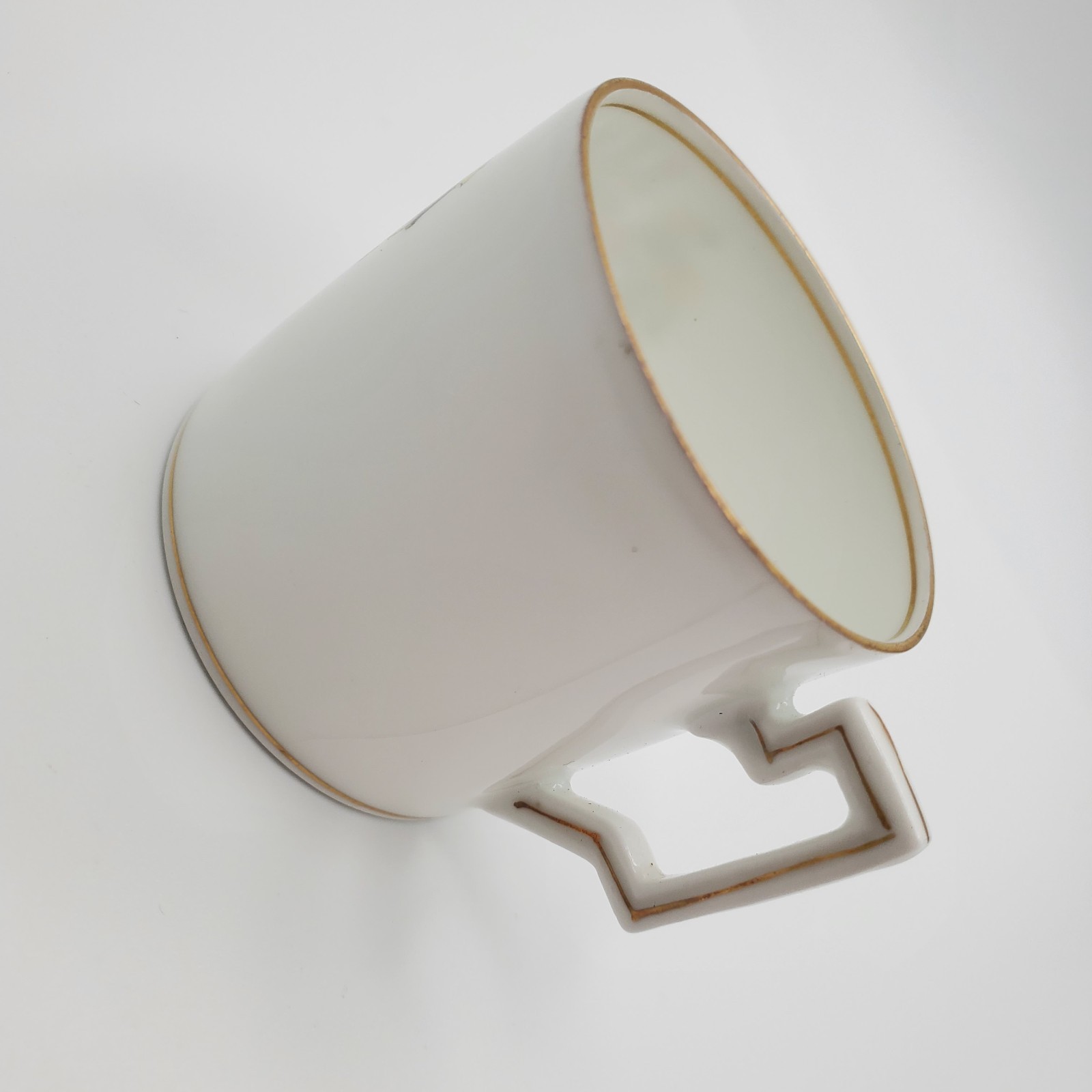 WWI Imperial German Loewen Leuven 1914-16 Belgium Porcelain Cup Schirnding AG