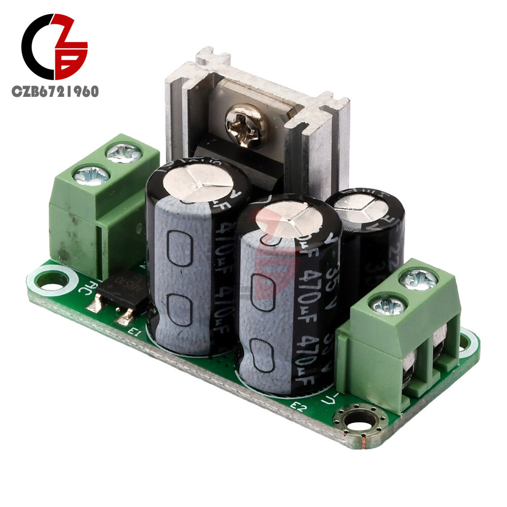 Single Regulated Power Supply Module DC 5/9/12/15/24V Rectifier Filter Board 1A