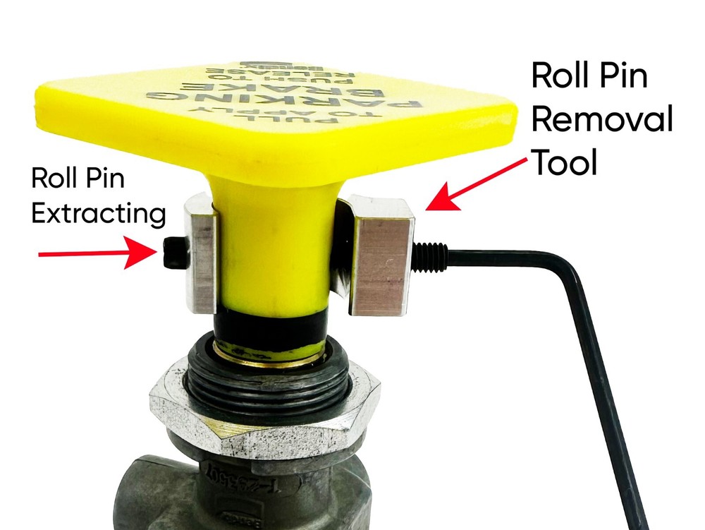 Roll Pin Punch Set Removal Tool for Air Brake Knobs Easily Remove Roll Pins