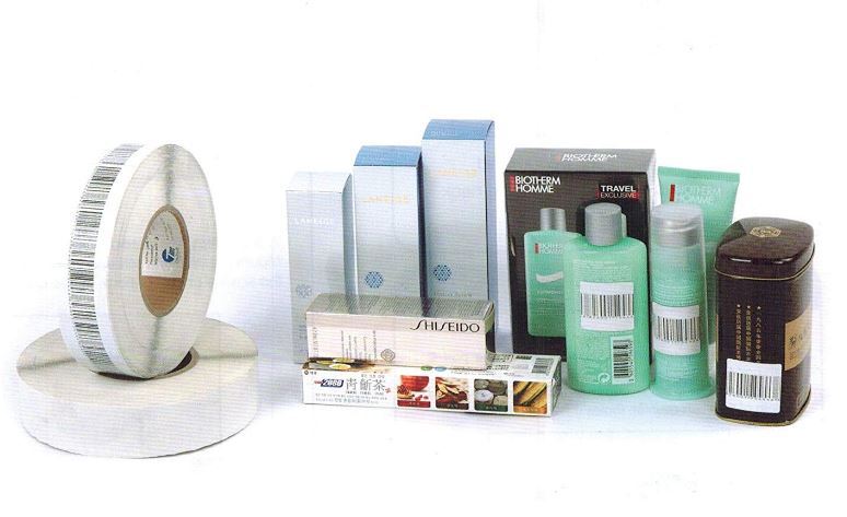 2000 pcs 40mm x 40mm NEW RF 8.2Mhz EAS Security Soft Sensor Label Stickers