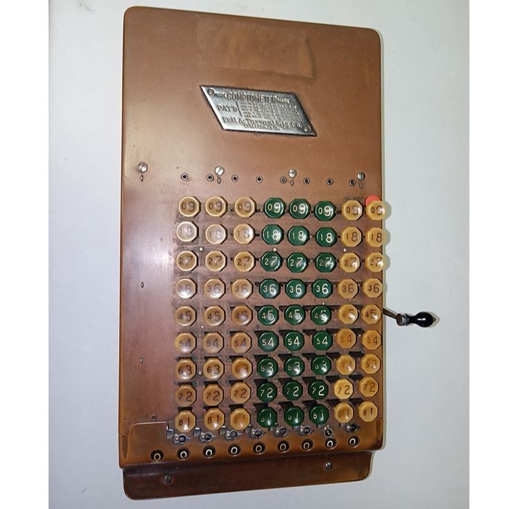 Antique Felt & Tarrant Comptometer (Mechanical Adding Machine / Calculator)