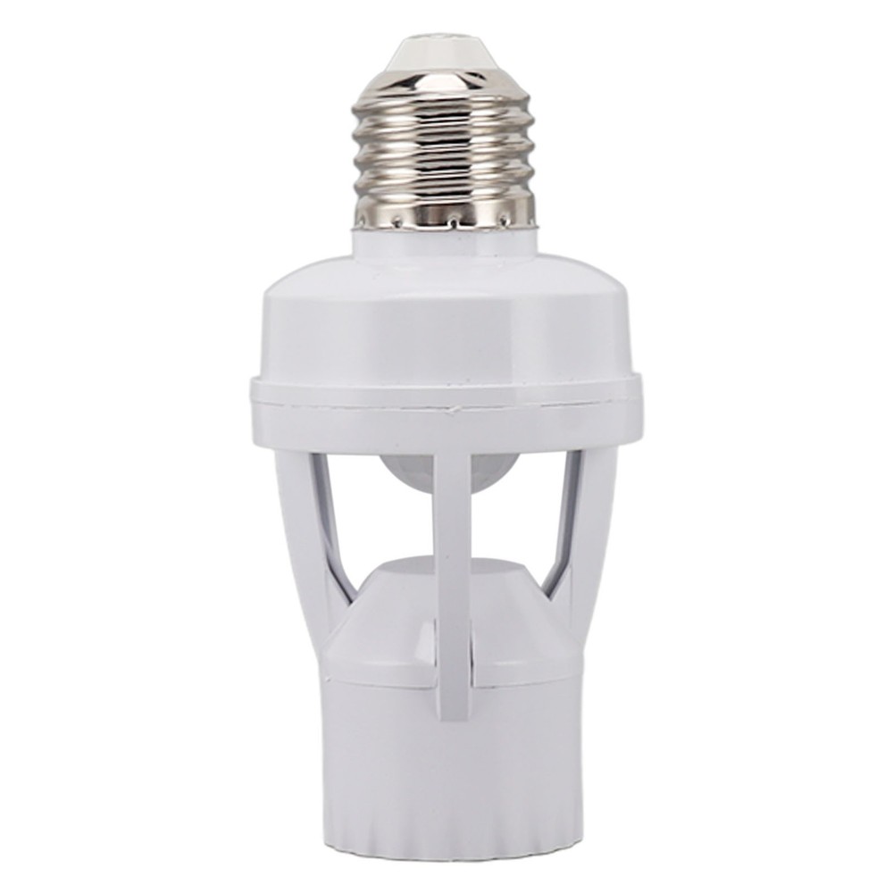 Motion Sensor Light Socket Automatic Nighttime On Off For Basement