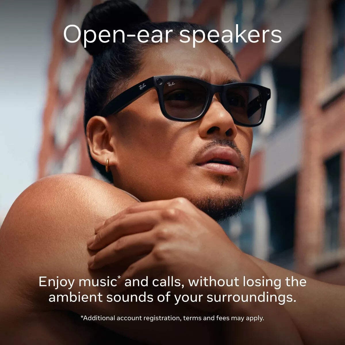 RAY-BAN HEADLINER, SHINY CARAMEL, TRANSITIONS GEN S SAPPHIRE