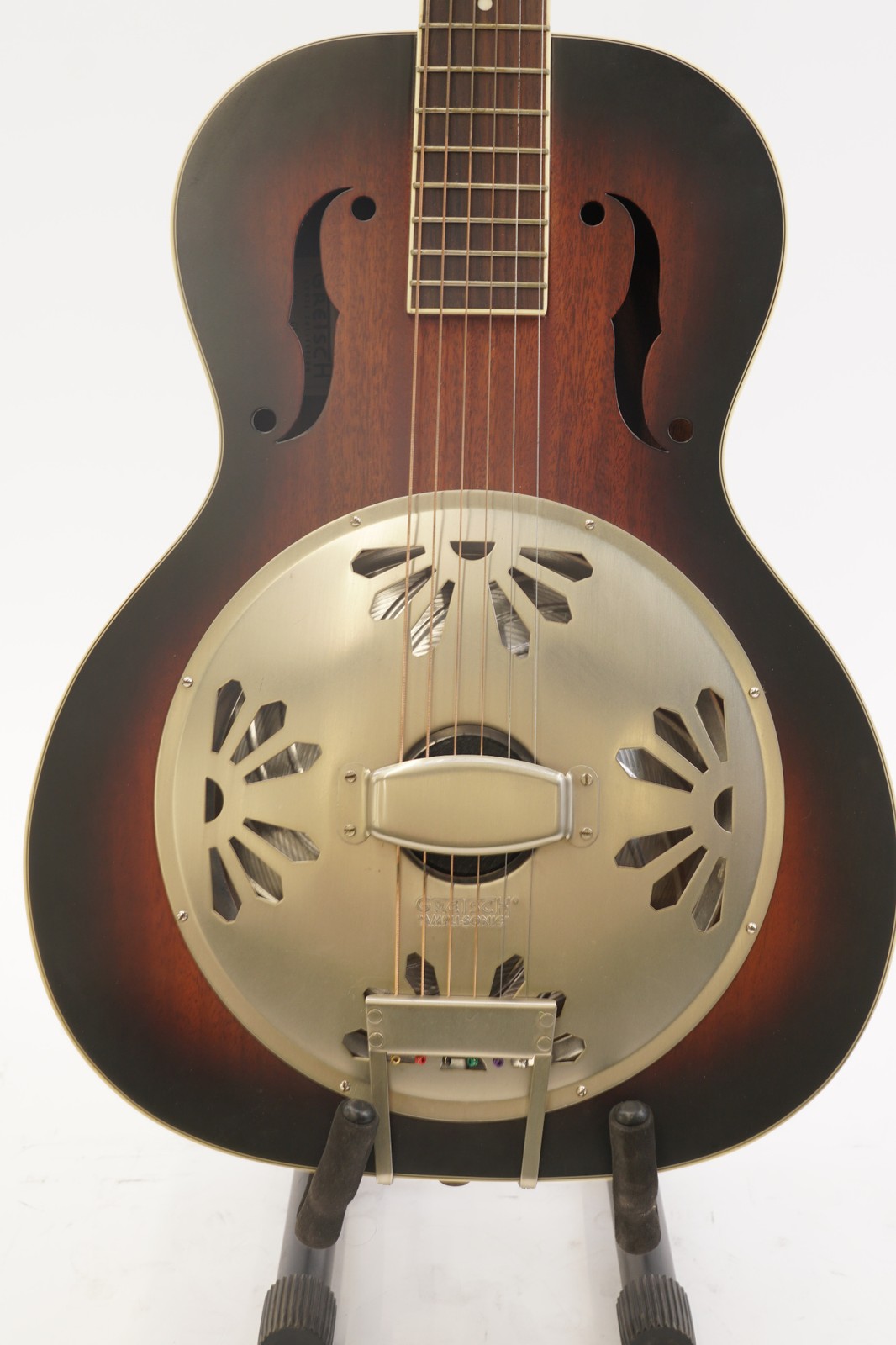Gretsch Alligator Round Neck Resonator 6-String Guitar (2-Color Sunburst)