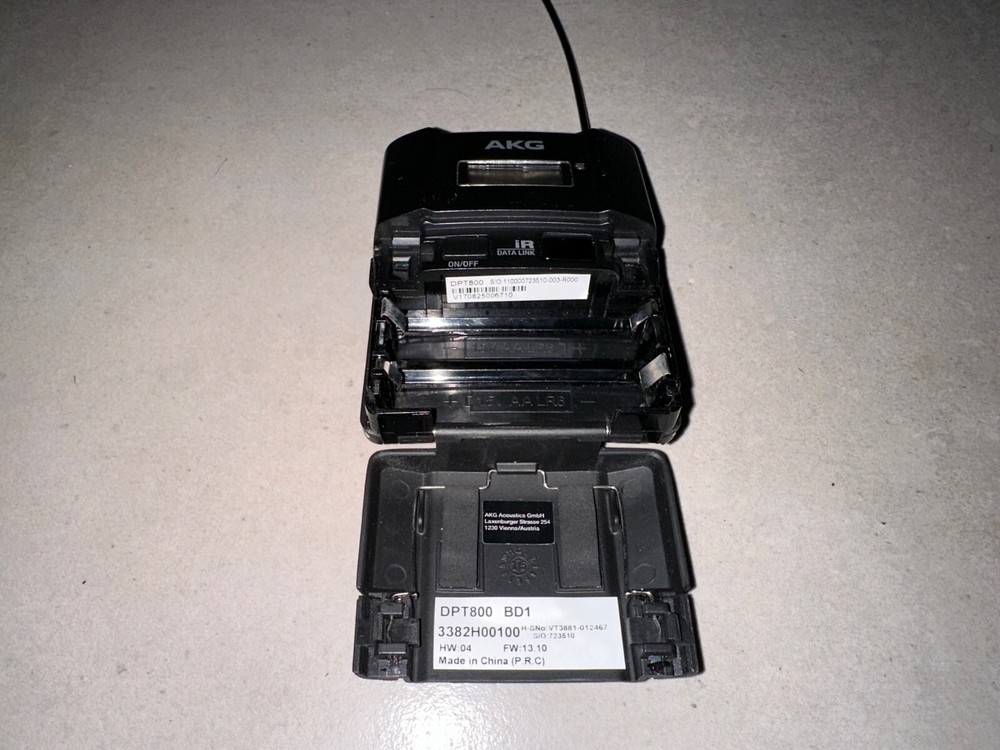 AKG DPT800 Digital Transmitter / Bodypack - Microphone Mic