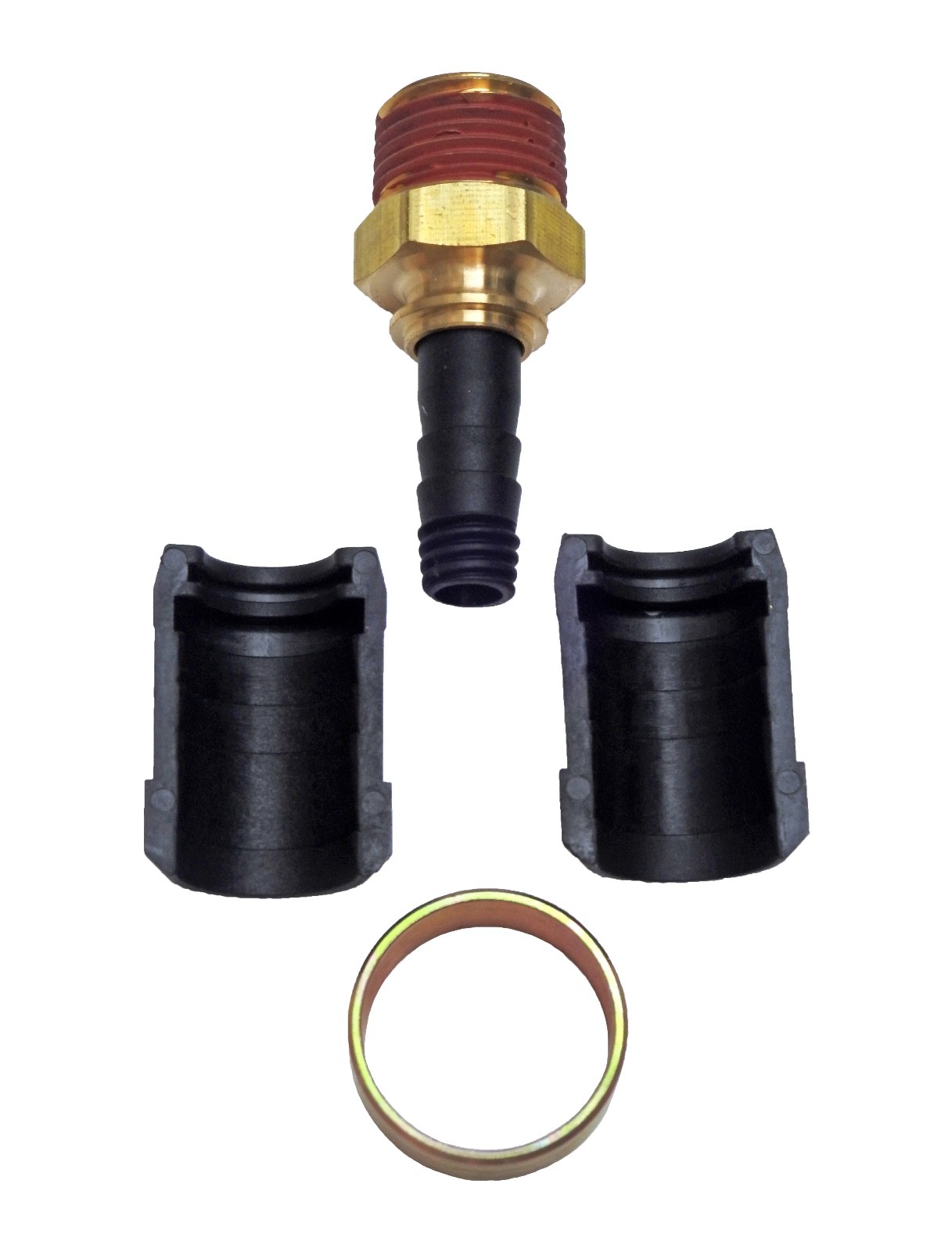 Road Superior Truck Parts 2 pack of 3/8” Air Brake Line Hose End Repair Kit