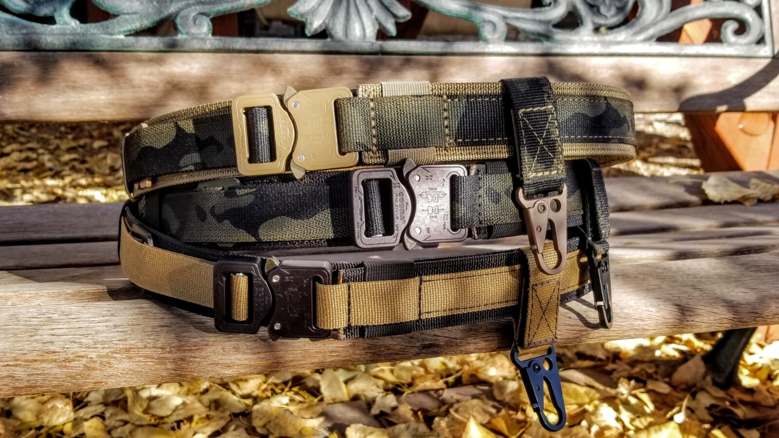 SHEPHERD "COBRA BUCKLE" BELT - Double Layer 2-Ply - CCW, TACTICAL, MILITARY BELT