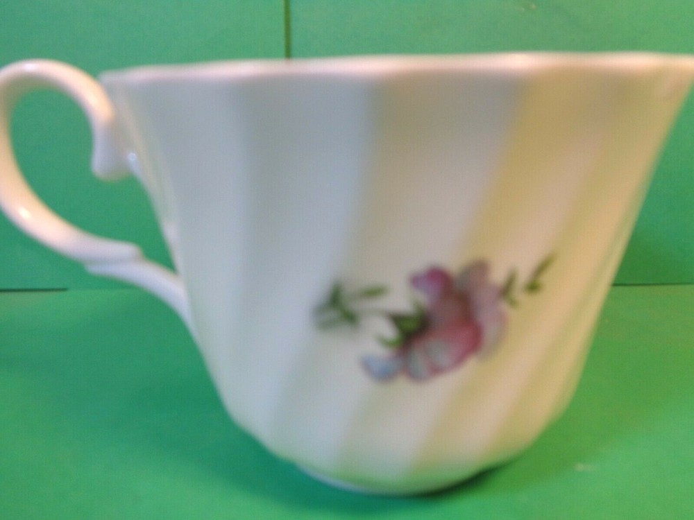 Regency Floral Pattern Cup & Saucer, England (Used/EUC)