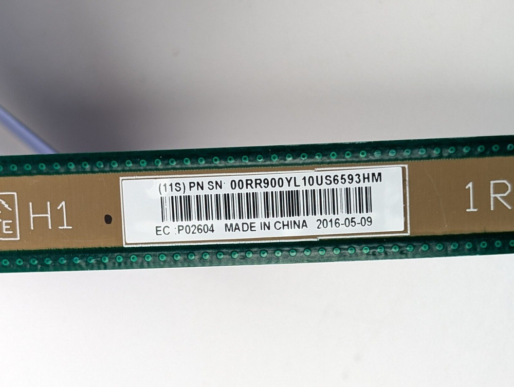 00RR900 / IBM POWER8 SYSTEM CONTROL UNIT TO SYSTEM NODE D1R CLOCK FLEX CABLE NEW