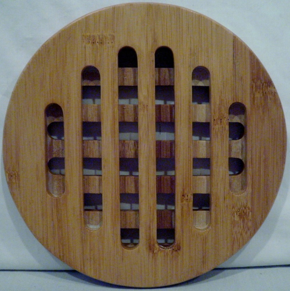Totally Bamboo Round Trivet Hot Pad