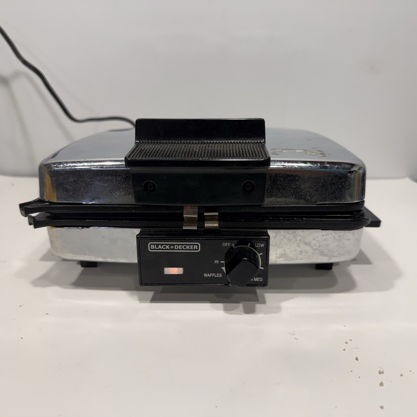 Vintage Black & Decker Grill - Waffle Baker Maker TESTED G48TD