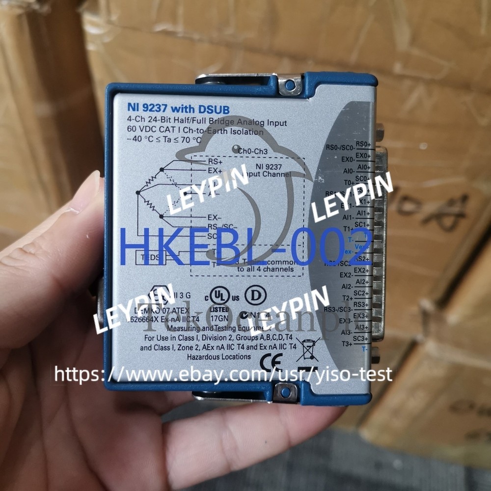 NI 9237 National Instruments NI 9237 with DSUB cDAQ Strain / Bridge Input Module