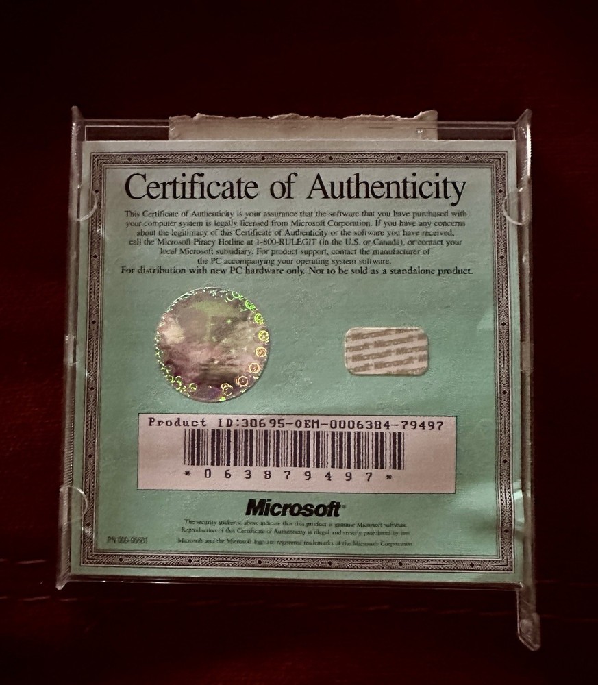 Vintage NEC Microsoft 95 Software CD bundle