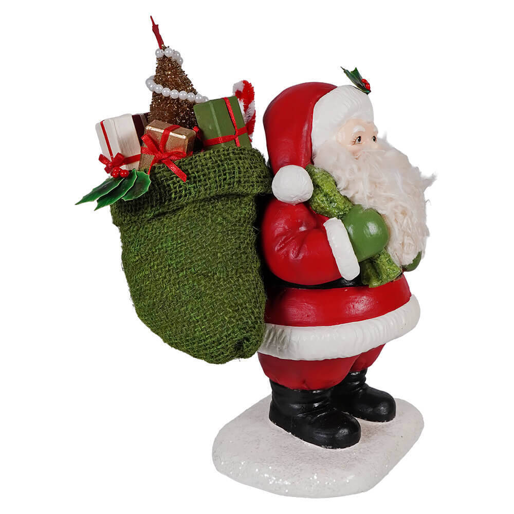 Jolly Retro Santa Claus