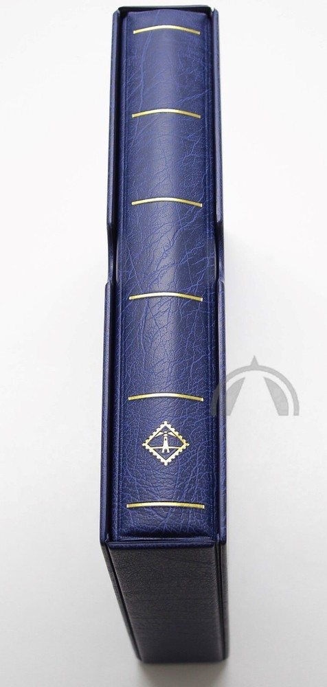 VARIO F Blue 3 Ring Binder & Slipcase for Stamp Currency and Other Collecting