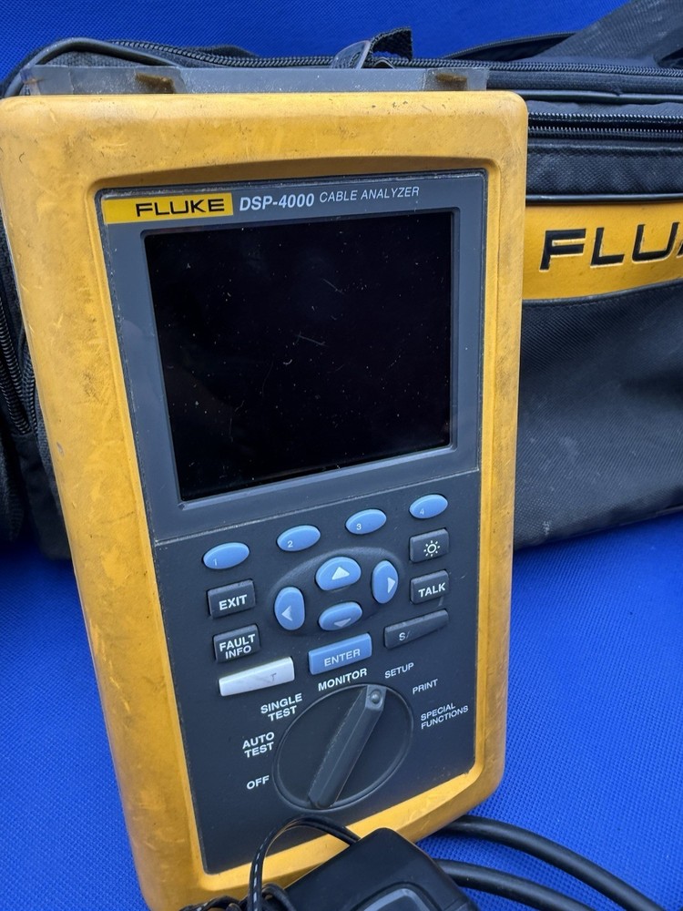 Fluke DSP-4000 Cable Analyzer 4000SR Kit