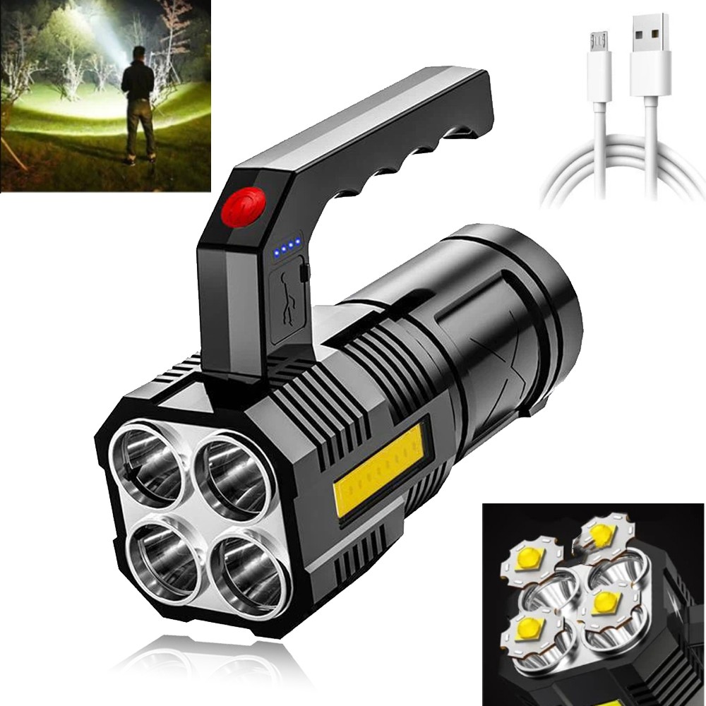 95000000 Lumen Super Bright LED Tactical Flashlight Rechargeable Work Light Lot