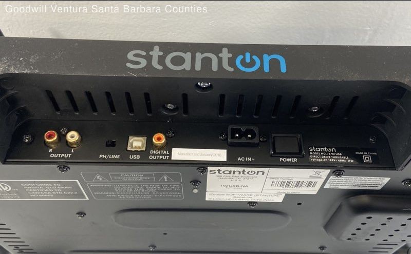 Stanton T.92 USB DJ Turntable