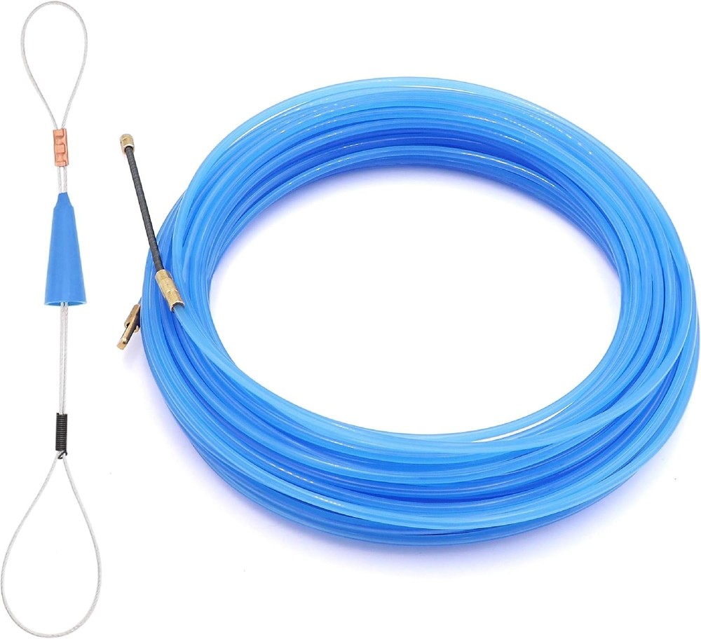 Jeemiter 66 Feet Fish Tape Wire Puller Through Wall, Electrical Fish Tape Pull P